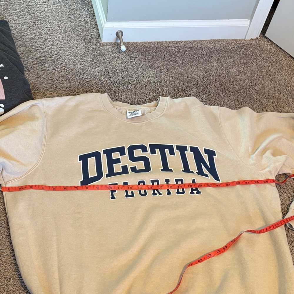 Destin Florida sand Sweatshirt - Picture 3 of 4